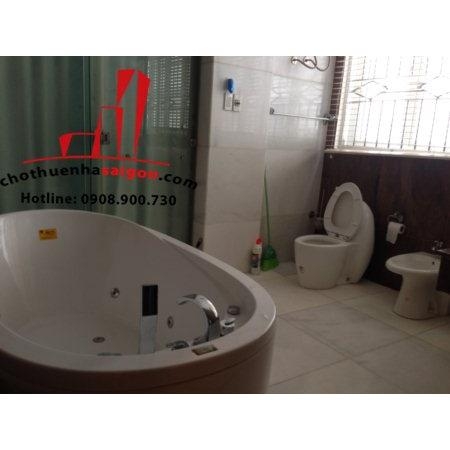 cho thuê biệt thự khu combound trần não, quận 2