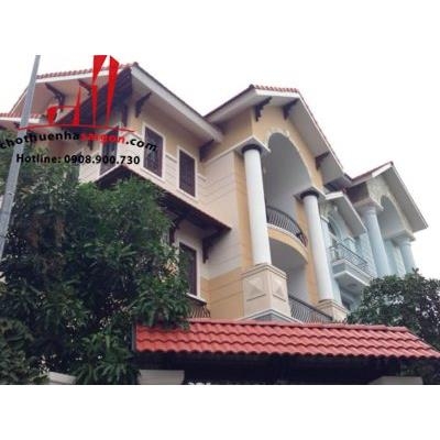 cho thuê biệt thự đường trần não, phường bình an, quận 2, gía 1500$/tháng