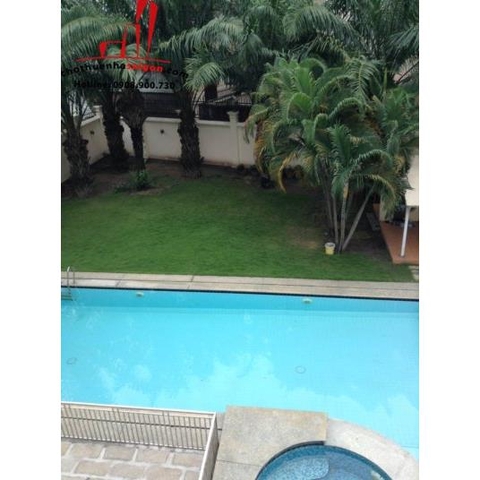 cho thuê nhà villa khu combound đường nguyễn văn hưởng, quận 2