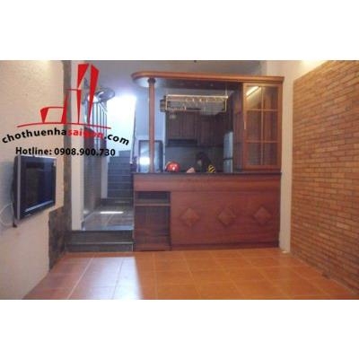 cần cho thuê nhà nguyên căn hẽm đường đinh tiên hoàng, phường dakao, quận 1