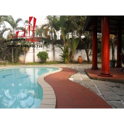 cho thuê biệt thự khu combound ABC trần não quận 2, giá 3500$