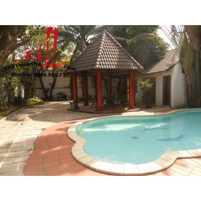 cho thuê biệt thự khu combound ABC trần não quận 2, giá 3500$