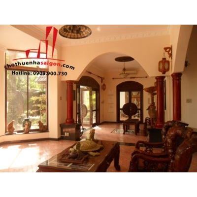 cho thuê biệt thự khu combound ABC trần não quận 2, giá 3500$