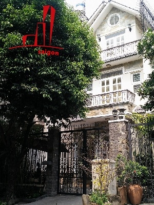 cần cho thuê villa khu combound fidico đường nguyễn văn hưởng quận 2, giá cho thuê;1600$/tháng