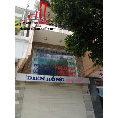 cho thuê nhà mặt tiền đường lê lai quận 1, giá 4500$/tháng