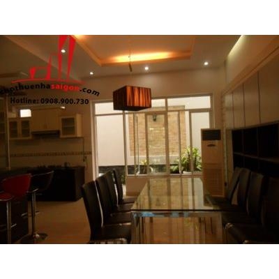 cho thuê biệt thự khu combound fidico, đường nguyễn văn hưởng quận 2, giá 2200$/tháng