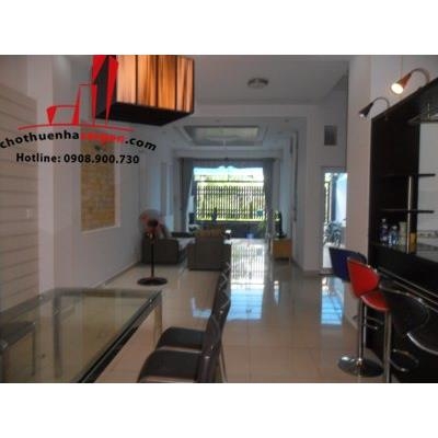 cho thuê biệt thự khu combound fidico, đường nguyễn văn hưởng quận 2, giá 2200$/tháng