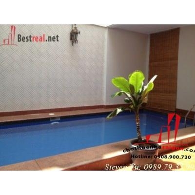 cần cho thuê biệt thự quận 2, đường nguyễn văn hưởng, giá 2700$/tháng