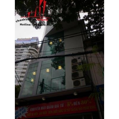 cho thuê tòa nhà 2 mặt tiền số đường Yersin P.Nguyễn Thái Bình, Q.1