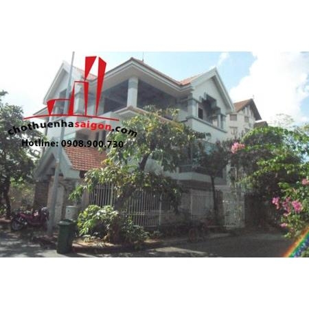 cho thuê biệt thự đường nguyễn văn hưởng, khu thảo điền 1, quận 2