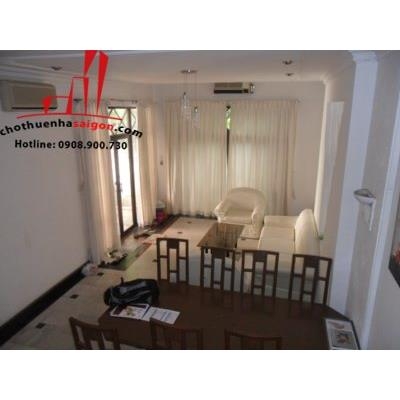 cho thuê biệt thự quận tân bình, đường nguyễn văn trỗi, giá 2500$/tháng