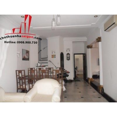 cho thuê biệt thự quận tân bình, đường nguyễn văn trỗi, giá 2500$/tháng