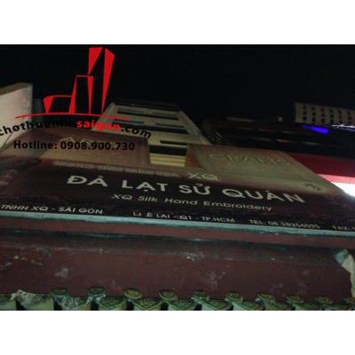 Cho thuê nhà quận 1, mặt tiền đường Lê Lai, giá 6000 usd/tháng