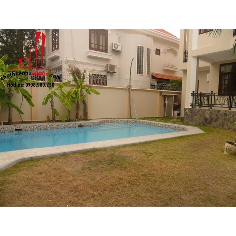 Biệt thự cho thuê nghĩ dưỡng Thảo Điền - Quận 2 - giá 4500$