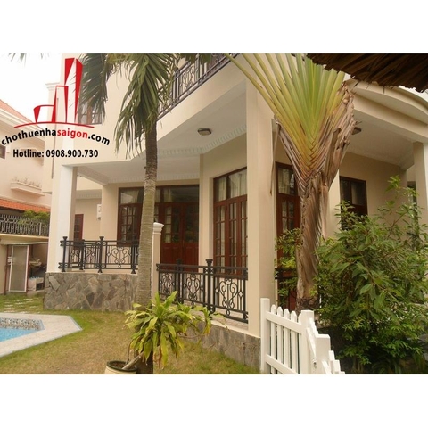 Biệt thự cho thuê nghĩ dưỡng Thảo Điền - Quận 2 - giá 4500$