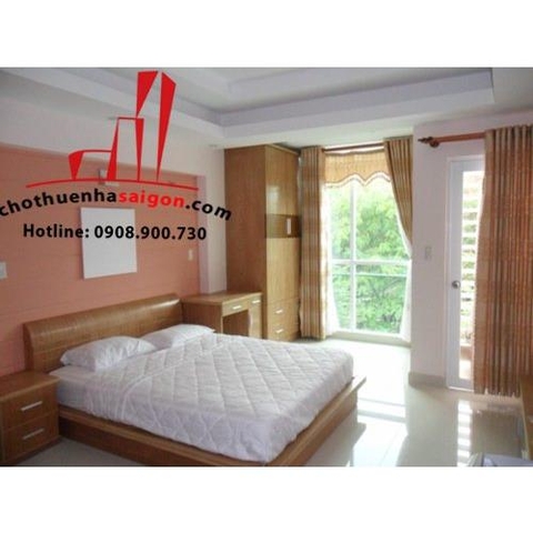 cho thuê căn hộ  Serviced Apartment quận 1, đường tôn thất tùng giá 700$