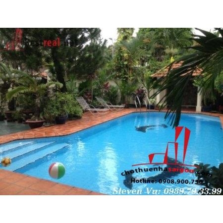 cho thuê biệt thự đường đặng hữu phổ, phường thảo điền, quận 2