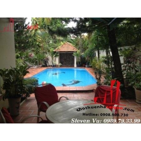 cho thuê biệt thự đường đặng hữu phổ, phường thảo điền, quận 2