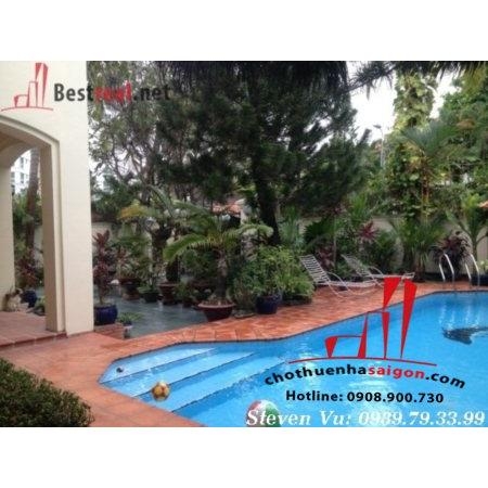 cho thuê biệt thự đường đặng hữu phổ, phường thảo điền, quận 2