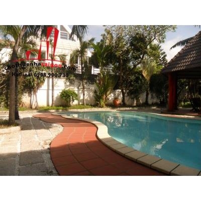 cho thuê biệt thự khu combound ABC trần não quận 2, giá 4500$