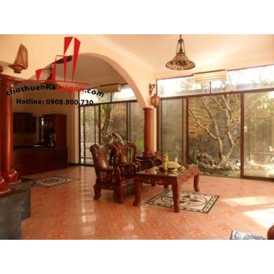 cho thuê biệt thự khu combound ABC trần não quận 2, giá 4500$