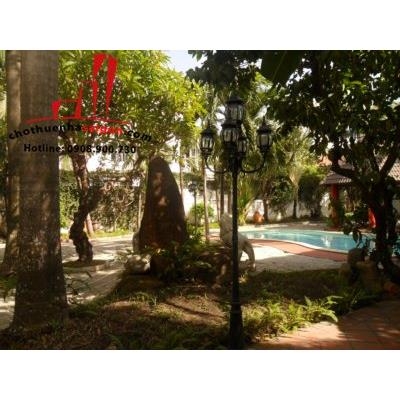 cho thuê biệt thự khu combound ABC trần não quận 2, giá 4500$