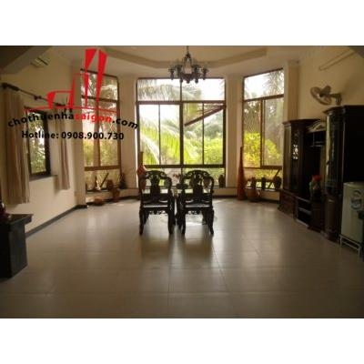 cho thuê biệt thự khu combound ABC trần não quận 2, giá 4500$