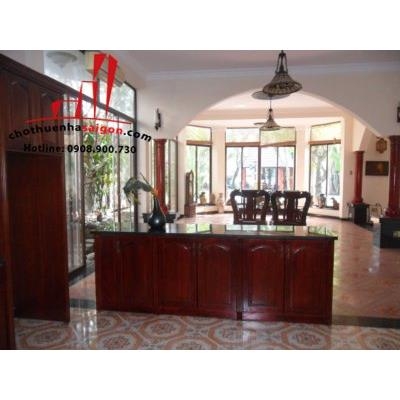 cho thuê biệt thự khu combound ABC trần não quận 2, giá 4500$