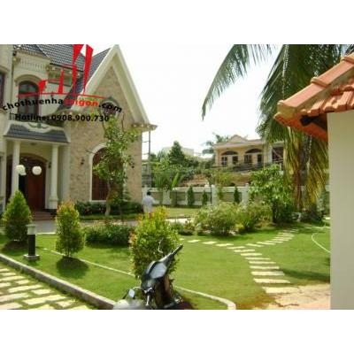 cho thuê biệt thự sân vườn, phường thảo điền quận 2, giá cho thuê:5000$/tháng