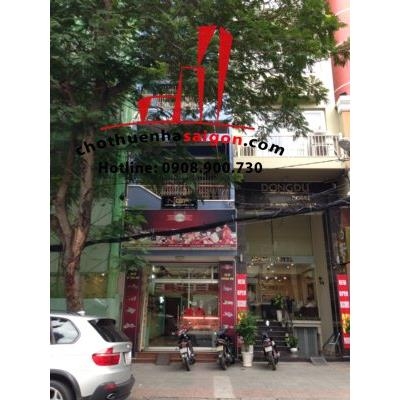 cho thuê nhà mặt tiền đường đông du quận 1, giá 4000$