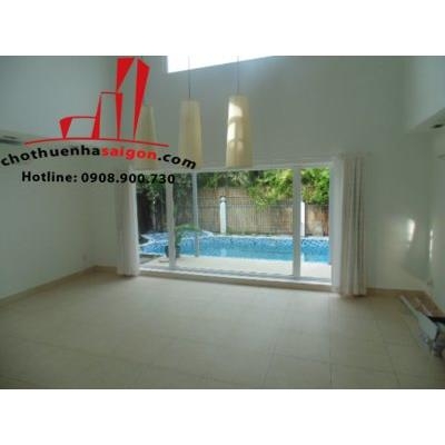 cho thuê biệt thự sân vườn đường nguyễn văn hưởng, quận 2