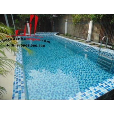 cho thuê biệt thự sân vườn đường nguyễn văn hưởng, quận 2