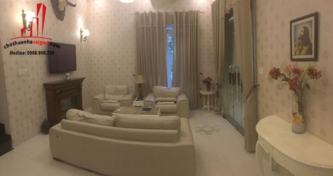 cho thuê villa khu combound đường nguyễn văn hưởng quận 2, giá cho thuê:2500$/tháng