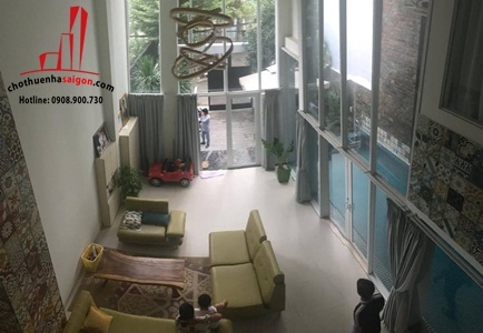 cho thuê villa khu combound đường nguyễn văn hưởng quận 2, giá cho thuê:2500$/tháng