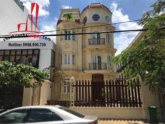 cho thuê biệt thự mặt tiền đường nguyễn văn hưởng, quận 2, giá cho thuê:140trtháng