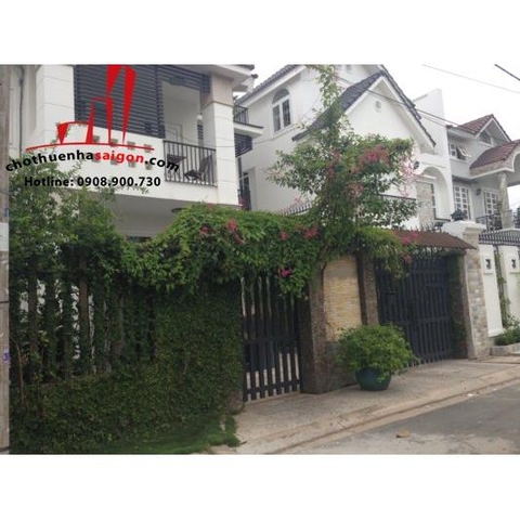 cho thuê villa quận bình thạnh, khu nội bộ đường bình lợi giá 800$