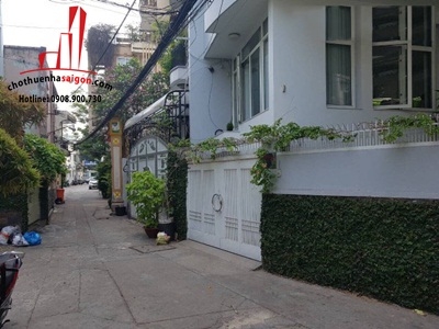 cho thuê villa quận phú nhuận, hẽm đường lê văn sỹ giá cho thuê:50tr/tháng