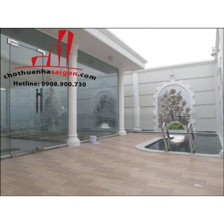 cho thuê biệt thự sân vườn khu thảo điền, quận 2