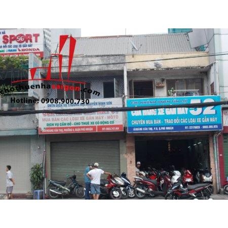 cho thuê nhà mặt tiền đường hoàng văn thụ, quận phú nhuận giá 18tr/tháng