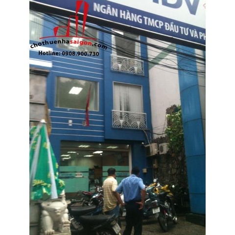 cho thuê nhà mặt tiền đường phạm viết chánh, quận 1
