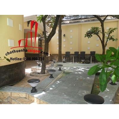 cho thuê villa quận phú nhuận, mặt tiền đường Hoàng Văn Thụ. Giá: 4500 usd
