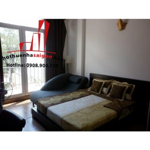 cho thuê căn hộ  Serviced Apartment quận 1, đường võ thị sáu giá 800$