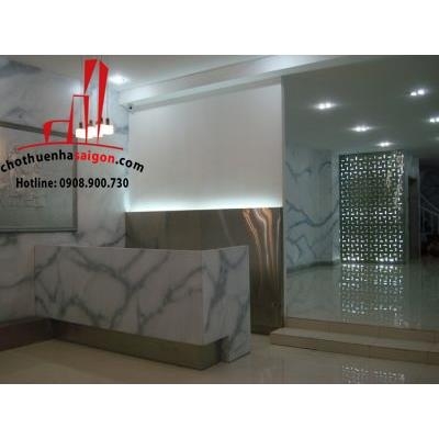 cho thuê văn phòng tầng trệt tòa nhà mặt tiền đường trần hưng đạo quận 1,diện tích 189m, giá 3000$/tháng