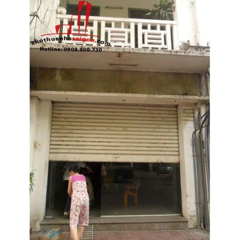Cho thuê nguyên căn nhà mặt tiền  đường Lý Tự Trọng, Phường Bến Thành, Quận 1.
