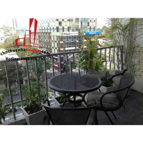 cho thuê căn hộ quận 1, mặt tiền đường nguyễn huệ giá 50tr/tháng