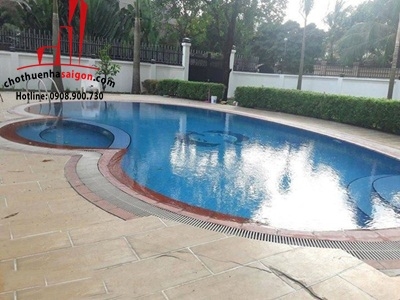 cho thuê biệt thự khu combound phú nhuận, phường thảo điền quận 2, giá cho thuê:5000$/tháng