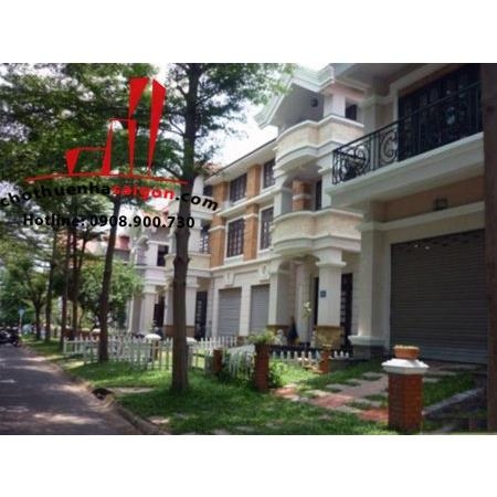 cho thuê biệt thự khu biệt thự lan anh, phường bình an , quận 2