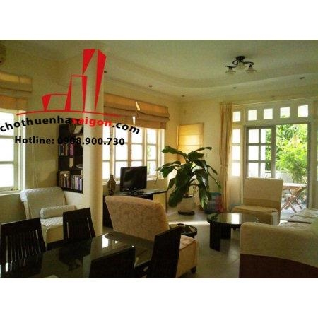 cho thuê biệt thự khu biệt thự lan anh, phường bình an , quận 2