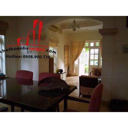 cho thuê biệt thự khu biệt thự lan anh, phường bình an , quận 2