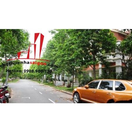 cho thuê biệt thự khu biệt thự lan anh, phường bình an , quận 2